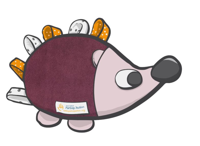Peluche « Samson le hérisson »