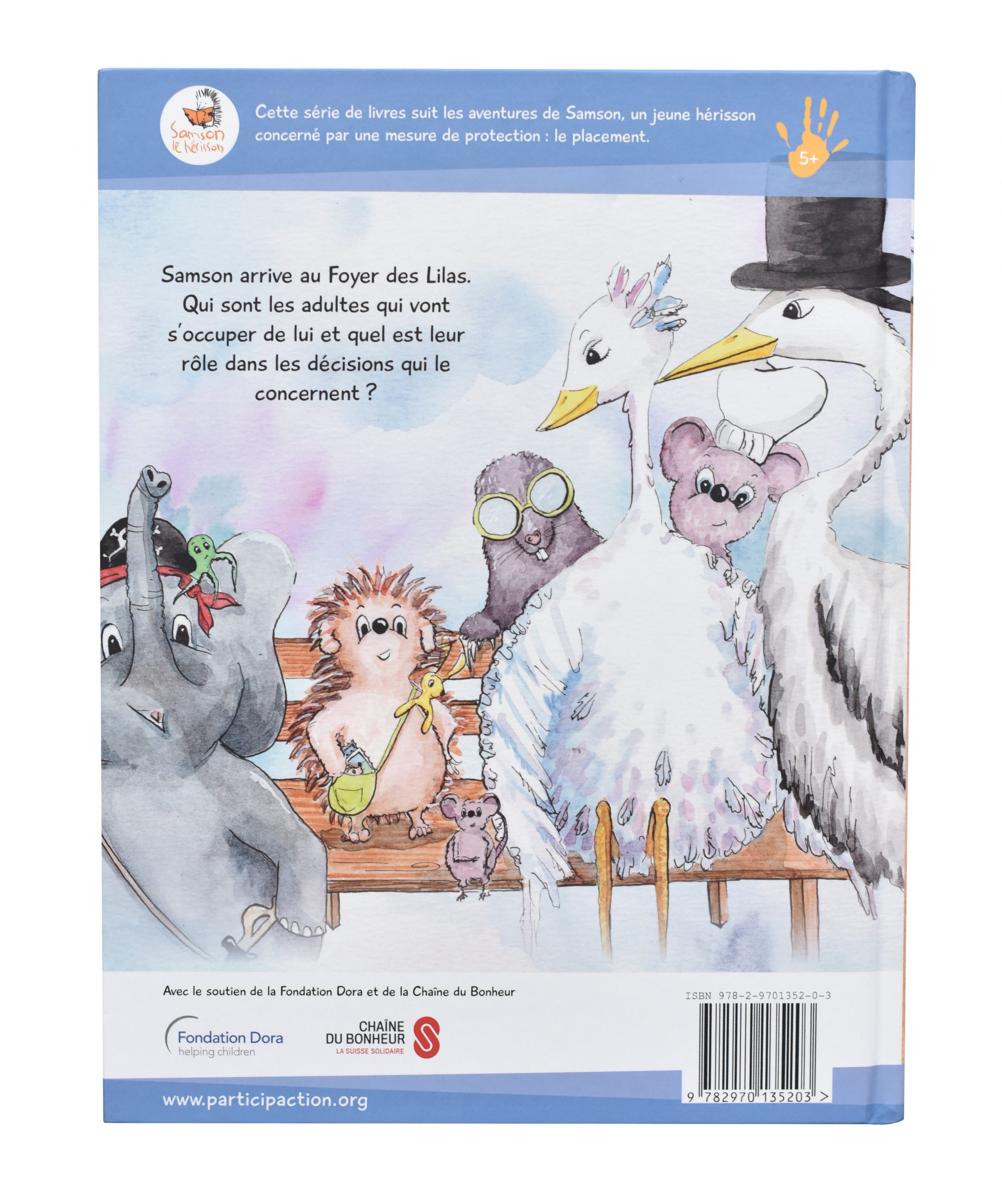 Livre 5+ : Mes premiers pas au foyer des Lilas. Thème : «le placement» – Image 2