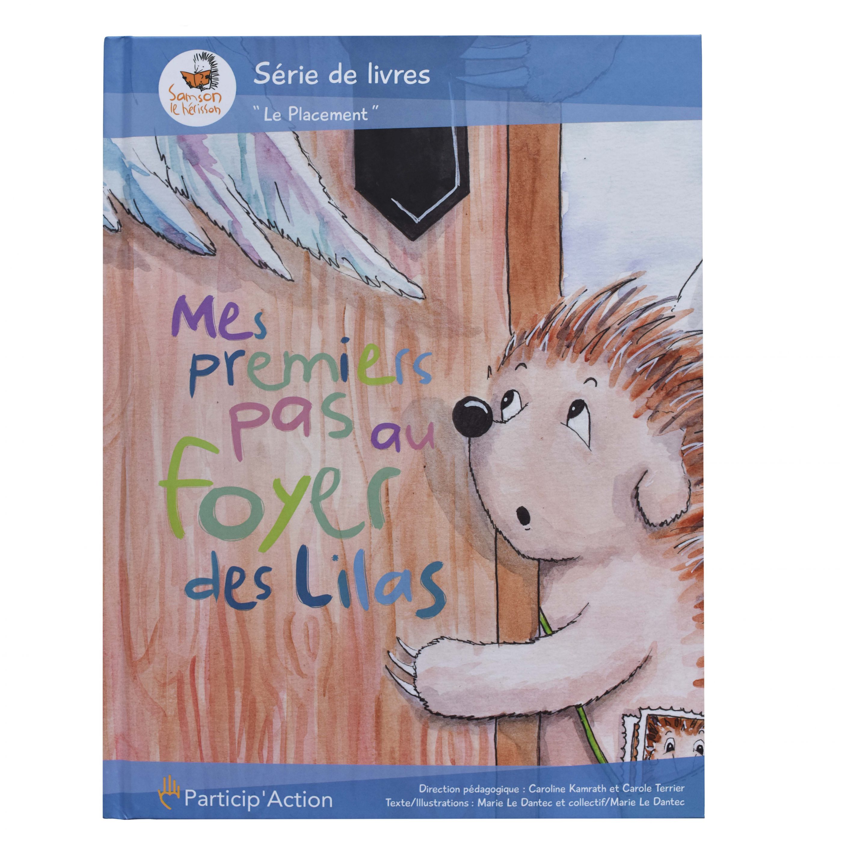 Livre 5+ : Mes premiers pas au foyer des Lilas. Thème : «le placement»